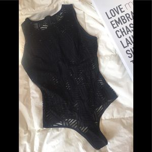 Black leotard